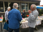 9. Daar viel ook gezellige gesprekken met bekenden onder